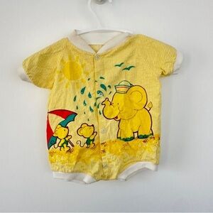 VINTAGE SNUGABYE Elefant Bodysuit | SPRING SUMMER DROP 🌷